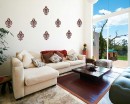 Damask Wall Pattern Decal Modern Vinyl Art Stickers